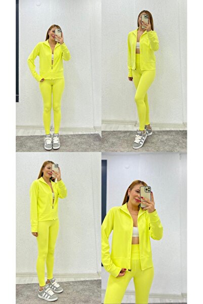 Paw Garage Set de trening cu jambiere popular - Combinație de jachetă și jambiere pentru femei