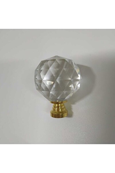 HİLALKRİSTAL Mâner pentru dulap-sertar din cristal -Aur -Argintiu 6 bucăți