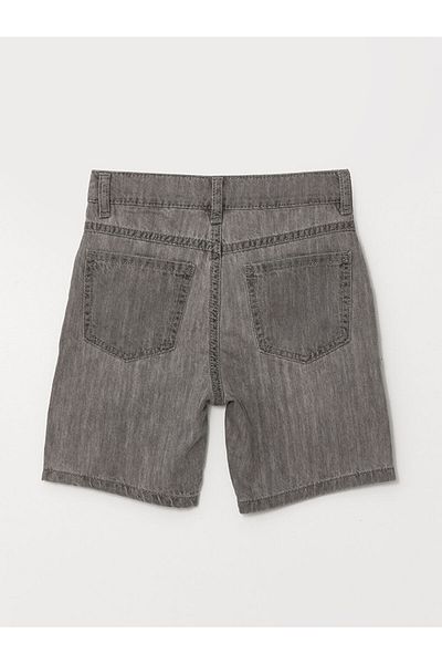 LC Waikiki New Season Basic Baby Boy Jean Shorts with Elastic Waist - S4K493Z1