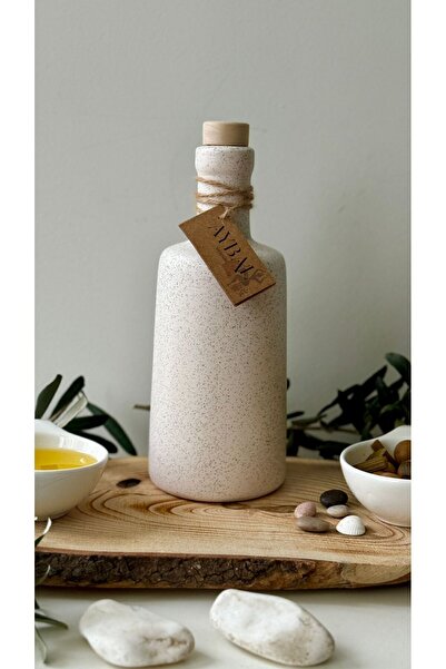 Aybal Organik Natural Sızma Zeytinyağı Uranüs Model Noktalı & Açık Gri Serami...