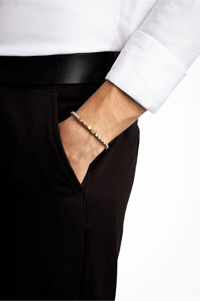 So CHIC... Klasik Stil Erkek 20 Cm Çelik Bileklik