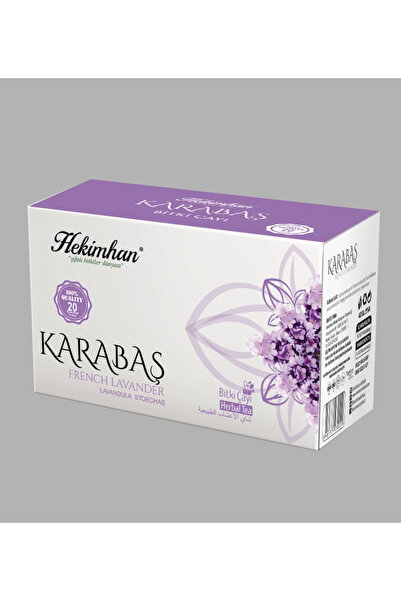 tan organik Carabash herb tea (lavandula stoechas) 20-piece filter bag