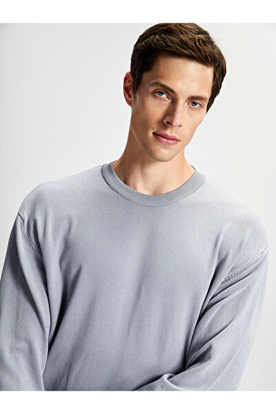 LC Waikiki Pulover pentru bărbați cu mânecă lungă cu guler rotund