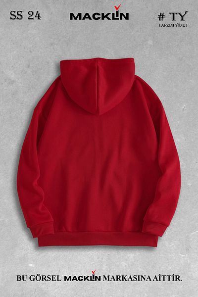 macklin Men's and Women's Unisex Hooded Basic Cardigan Jacket - Zippered
