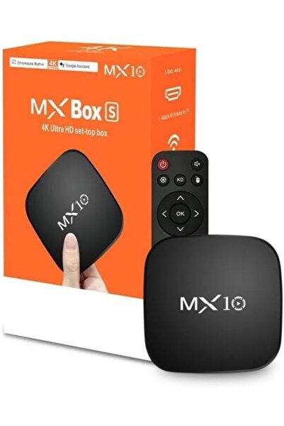 MAGBOX MX10 4K Android TV Box Medya Oynatıcı Android 7.1 Tv Box Tv Stick Medya Oynatıcı Smart Tv Wifi