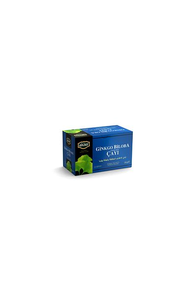Akzer Natural Ginko Biloba Tea - 20-Piece Filtered Bags