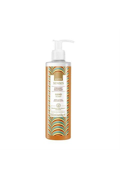 AVON Senses Creamy Fantasy Karamel, Badem ve Vanilya Sıvı El Sabunu 250 Ml.