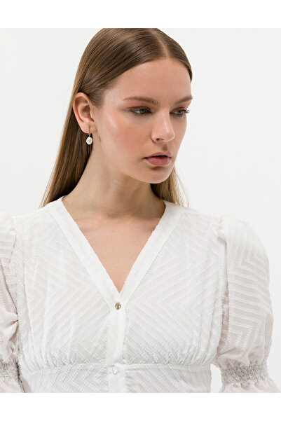 Pierre Cardin Ecru Regular Fit Woven Dress 50262635 -Vr019