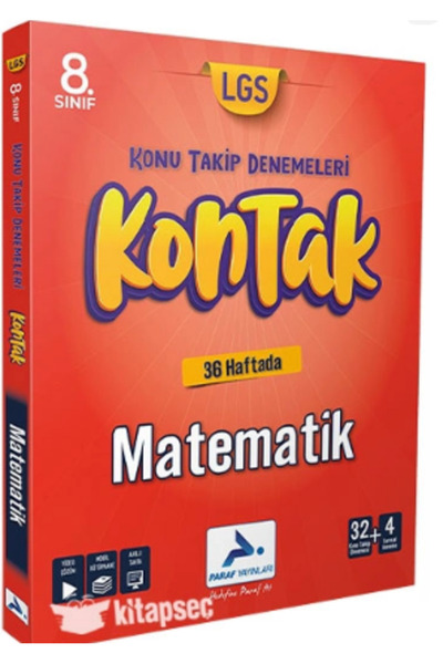 paraf yayınları Paraf Kontak 8.sınıf Matematik
