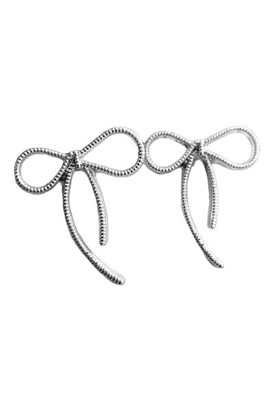 Çlk Accessories Premium Laser Cut Bow Earrings