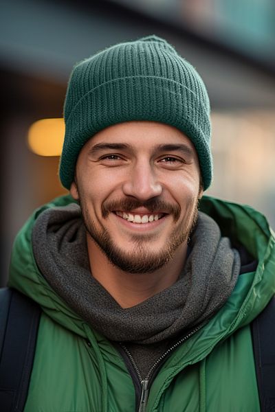 SadeRenk Men's Green Beret