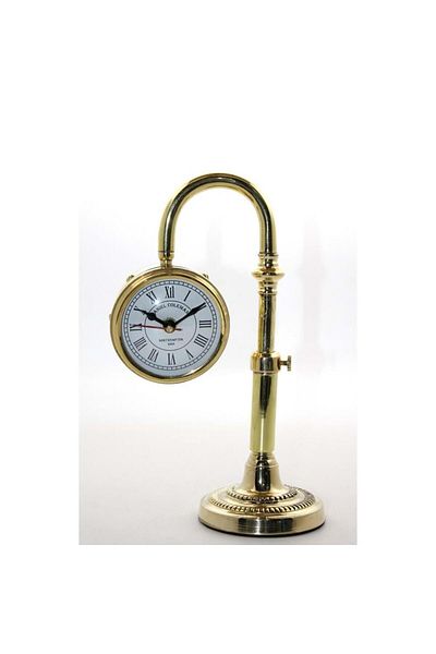 ebadi Brass Table Top Clock