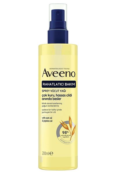AVEENO 200 مل Passi.3146 - زيت الجسم المقطوع من Iluminador