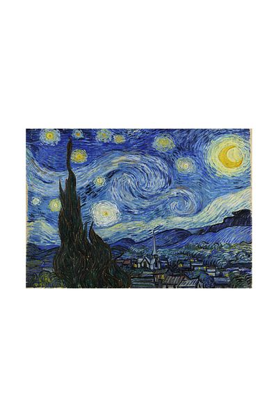 Blue Focus 2000 Piece Puzzle - Starry Night