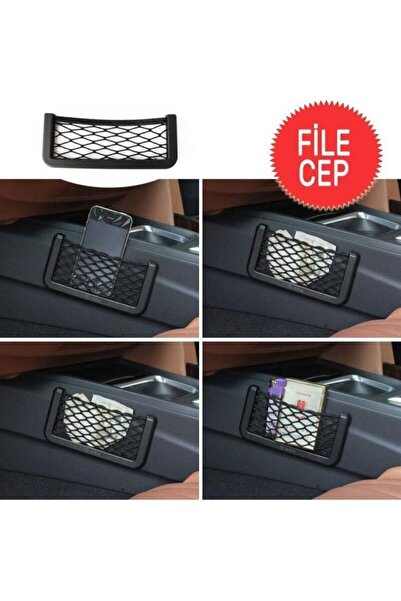 Carub Oto Cep Telefon Ve Malzeme Filesi Araç Içi Ceplik