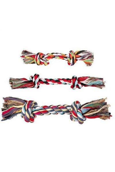 Trixie 26cm Size M Dog Cotton String Knitted Dental Floss