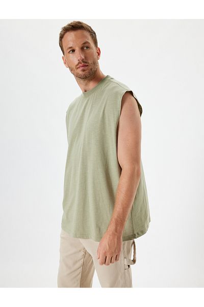 Koton New Season Basic Athlete Crew Neck Sleeveless Cotton