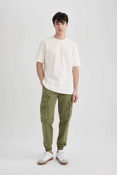 DeFacto Taktische Jogginghose – normale Passform, Cargotasche, B6146ax24sp