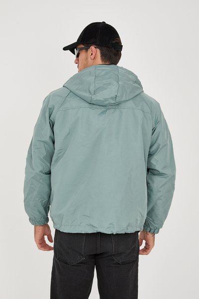 ABİLLİTA Erkek OVERSİZE Mevsimlik Mont Su ve Rüzgar Geçirmez Oversize Ceket