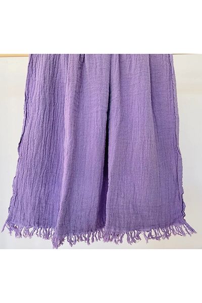 Bidoluraf Purple 80x170cm Soft Textured Quick Drying Peshtemal / Beach Towel