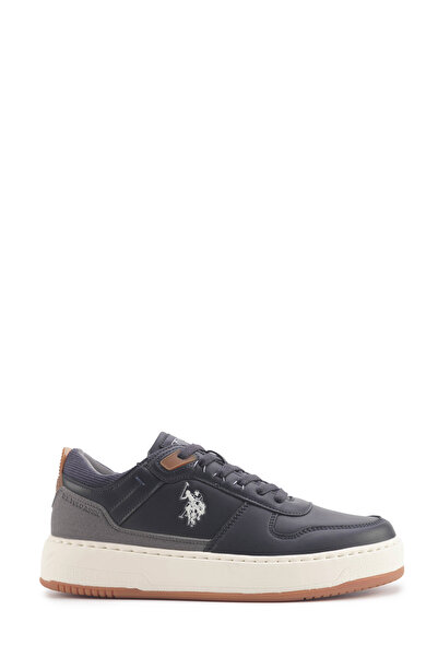 U.S. Polo Assn. حذاء رياضي رجالي باللون الأزرق الداكن من ALEXANDER 4PR