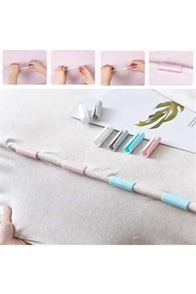 OEM 12 قطعة حامل ملاءة سرير متعدد الأغراض، مثبت، مشابك تنظيم غطاء لحاف مضادة ...