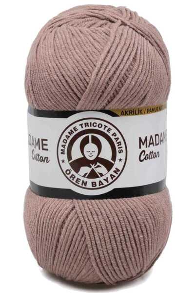 Ören Bayan Madame Cotton Hand Knitting Yarn Wool 100 gr 057 Light Brown