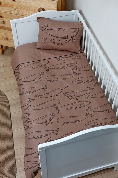 Tuğba Kuğu Linen Duvet Cover Set - Baby Size (100X150)