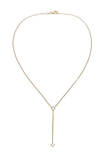 ELLI Necklace Necklace-y Women Pendant Zirconia Diamond Cut White 925 Sterling Silver Party / New Ye
