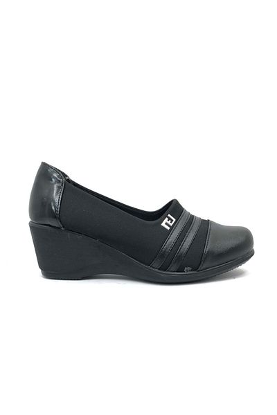 KOCAMANLAR Pantofi Norfix 014 Feta Black pentru damă cu toc pană