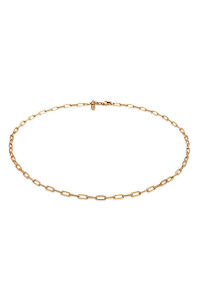 ELLI Halskette Collier Damen Lange Gliederkette 925 Sterling Silber 40 cm