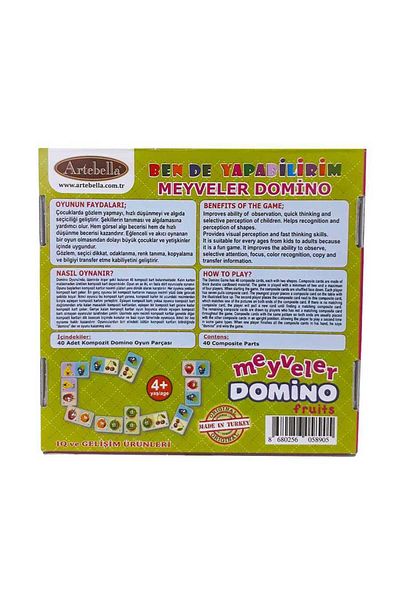 Artebella Domino Fruits