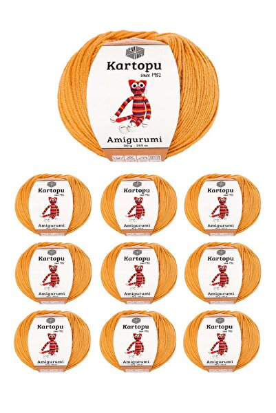Kartopu 10 قطع من خيوط الحياكة اليدوية أميجورومي 50 جرام 355