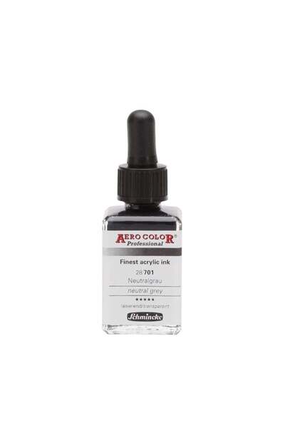 Schmincke Aero Color Akrilik Mürekkep 28 ml 701 Neutral Grey