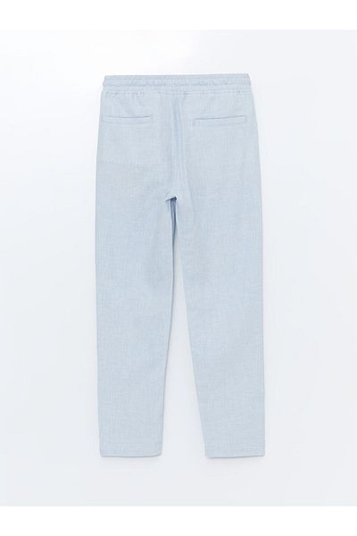 LC Waikiki Lcw Vision Blue Elastic Waist Basic Boys' Pants
