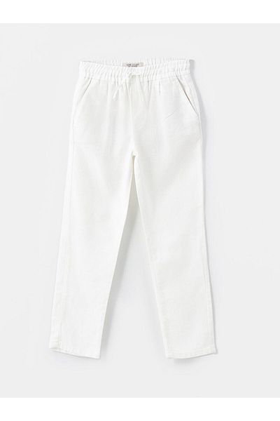 LC Waikiki بنطال أساسي للأولاد بخصر مطاطي