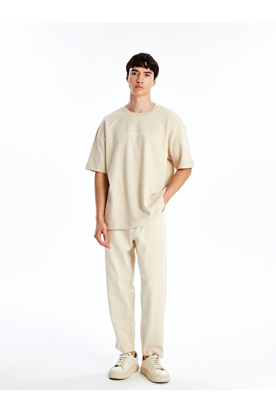 LC Waikiki Ανδρικό τζιν παντελόνι εκρού 710 Loose Fit