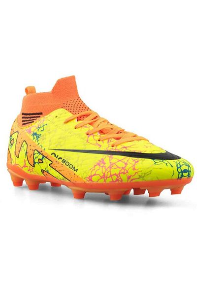 Prego (air Lali̇ga) 565 Roller - Orange Yellow Crampon with Socks