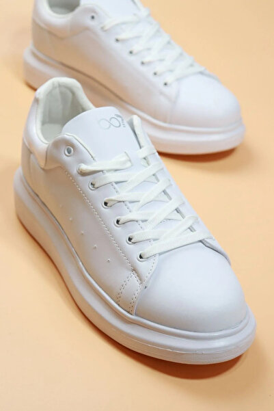 Prego (Best of) Bağcıklı Poli Hafif Tanban Uniseks Spor Ayakkabı BEYAZ