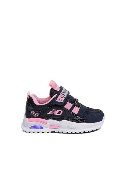 Prego (N-DROPS) 026 Anorak Cırtlı Işıklı Çocuk Spor Ayakkabı Laci Pembe