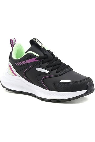 Kinetix Montoya J 3pr - 32-37 Negru Mov Pantofi sport pentru copii