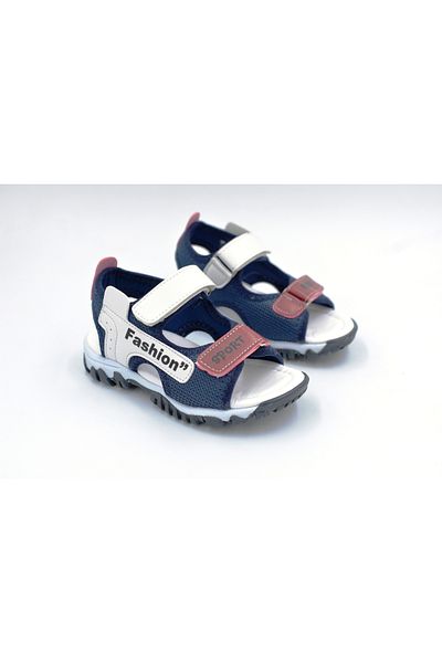 Prego Arzen Thermo Non-Slip Sole and Double Velcro Children's Sandals - LACİ
