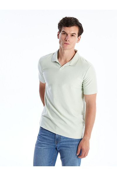 LC Waikiki LW – Kurzärmliges Herren-T-Shirt mit Polokragen