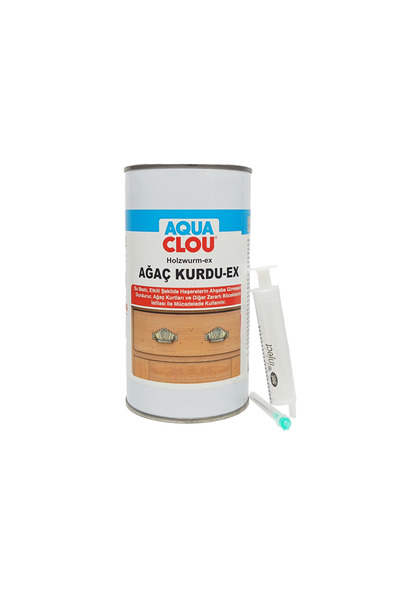 Clou 01115.00000 Su Bazlı Ahşap Kurt Dökücü 750ml