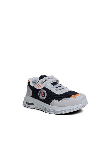 Prego Black Children's Sneakers - Lighted (nort Blue)