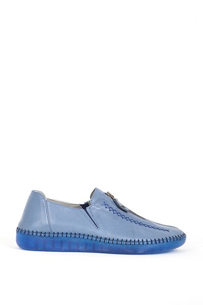 Dericlub Pantofi de damă Reducere Real De Ki, Albastru - Comfort Br 04138