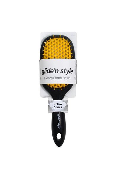 Glide'n Style Honeycomb Perforated Hair Comb Brush Gs245