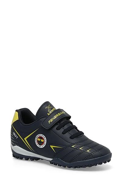 Kinetix Kero Tf 4Fx Boys' Astroturf Field Shoes Yellow Navy Blue
