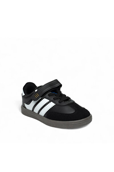 Prego (Dodix) Termo Kaymaz Taban Cırtlı Çocuk Spor Ayakkabı SİYAH