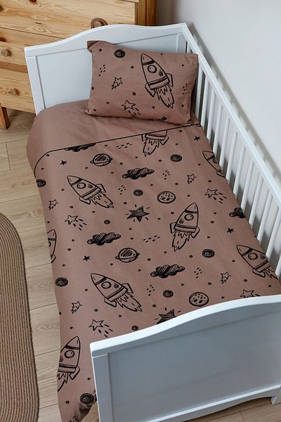 Tuğba Kuğu Linen Duvet Cover Set - Baby Size (100X150)